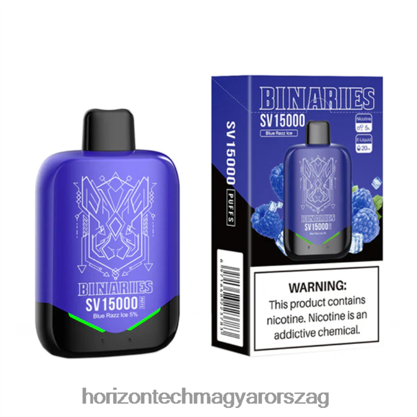 H66ZJJ87 kék razz jég HorizonTech Binaries Cabin eldobható sv - Horizon Tech Company