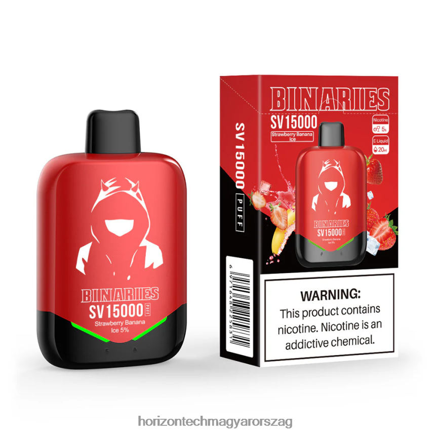 H66ZJJ93 epres banán jég HorizonTech Binaries Cabin eldobható sv - Horizontech Vape Magyarország