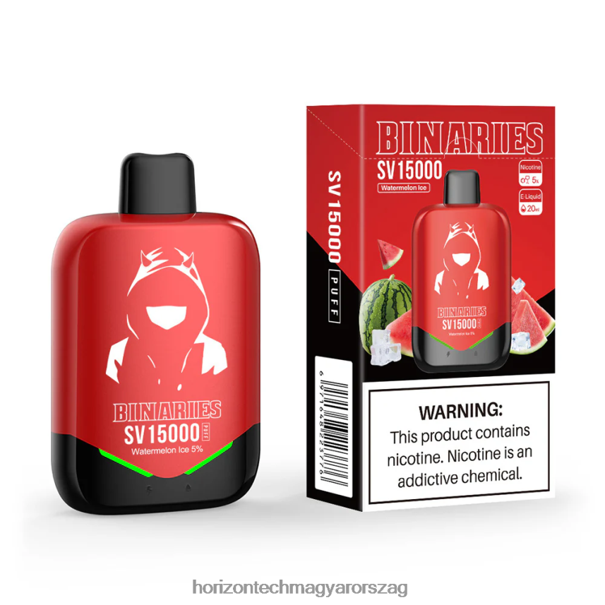 H66ZJJ95 görögdinnye jég HorizonTech Binaries Cabin eldobható sv - Horizontech Disposable Vape
