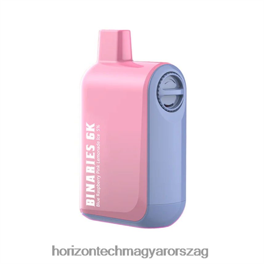 H66ZJJ32 kék málna rózsaszín limonádéjég HorizonTech Binaries Cabin eldobható 15 ml - Horizontech Budapest