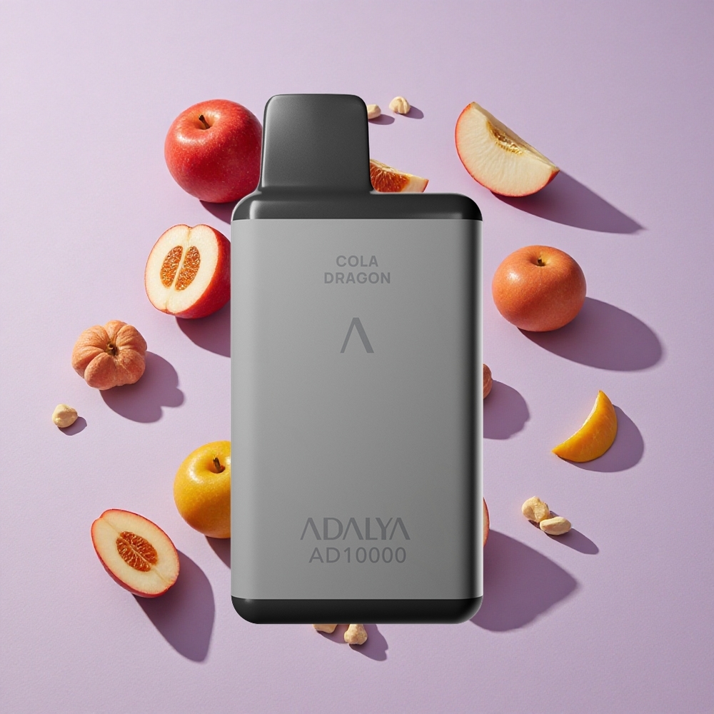 Cola Sárkány Adalya AD 10000 Puffs eldobható e-cigarette 14 ml e-liquid 650 mAh akkumulátor