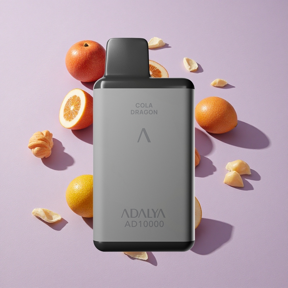 Hawaii Adalya AD Egyszerhasználatos E-cigaretta 10000 Puffs Szín: Űrszürke, E-liquid: 14 ml