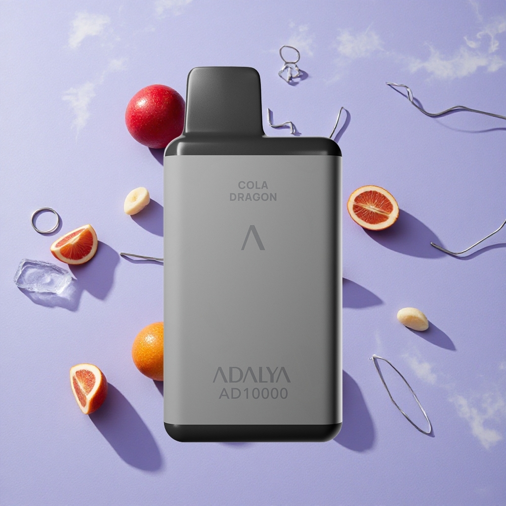 Kék Jég Adalya AD 10000 Puffs Eldobható E-cigaretta, 14 ml e-liquid, 650 mAh akkumulátor