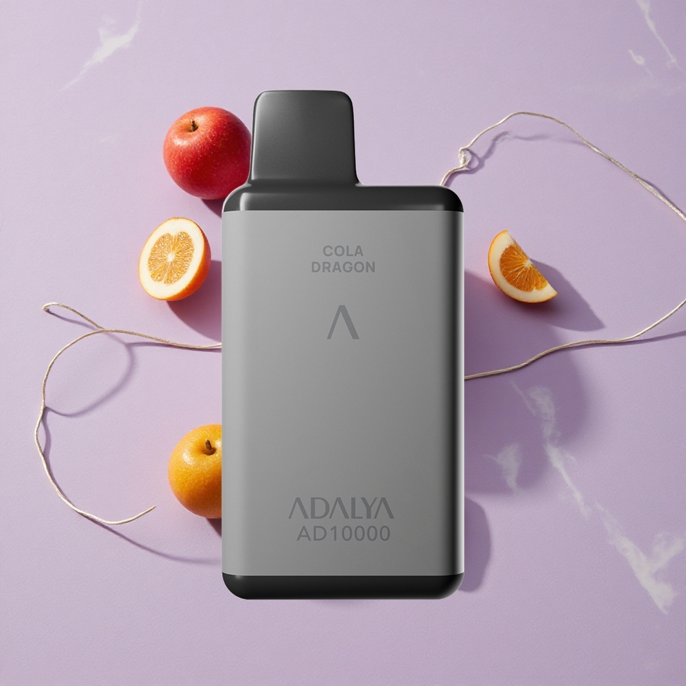 Mi Amor Adalya AD 10000 Puffs Eldobható E-cigaretta Űrszürke szín, 14 ml e-liquid, 650 mAh akkumulátor