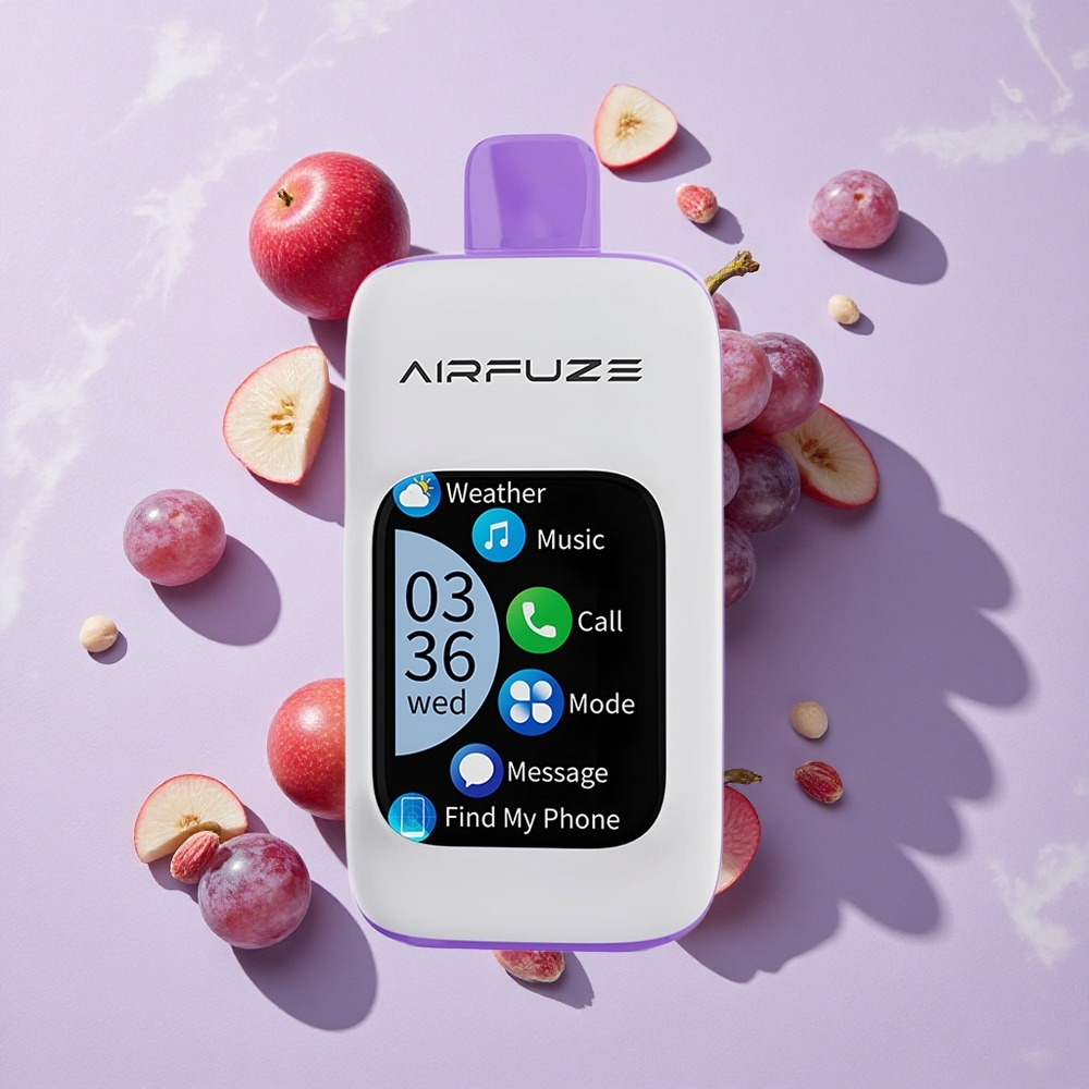 Szőlő Robbanás AirFuze Smart Pro 40000 Puffs E-liquid Térfogat: 20ML, Akkumulátor Kapacitás: 900mAh Tölthető