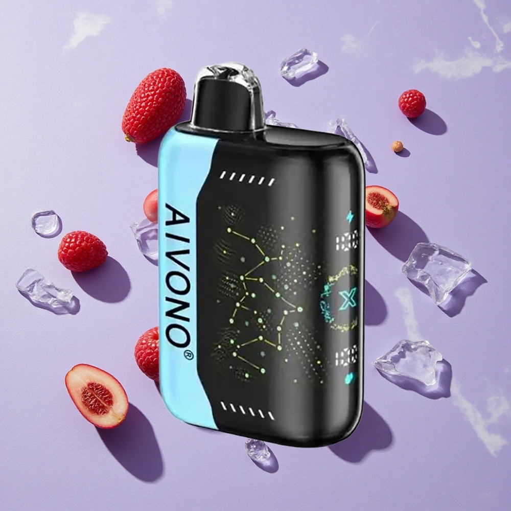 Kék Áfonya Jég Aivono Aim Boom 25000 Puffs 28ml E-Liquid Kapacitás 650mAh Akkumulátor