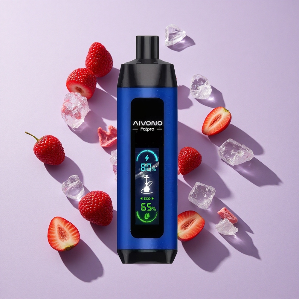 Bogyó Jég Aivono Aim Fatpro 22000 Puffs Eldobható e-cigaretta 28ml E-liquid 600mAh újratölthető