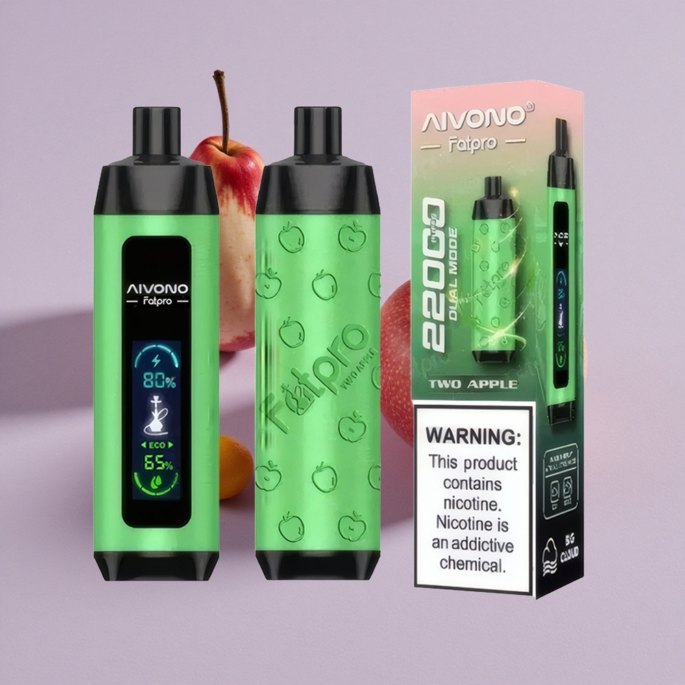 Kétalma Aivono Aim Fatpro 22000 Puffs eldobható e-cigaretta 28ml E-liquid és 600mAh feltölthető