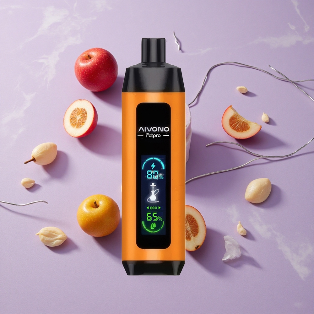 Természetes&Mesterséges Ízek Lucid Dream Aivono Aim Fatpro 22000 Puffs Eldobható E-cigaretta 28ml E-liquid 600mAh Töltődő