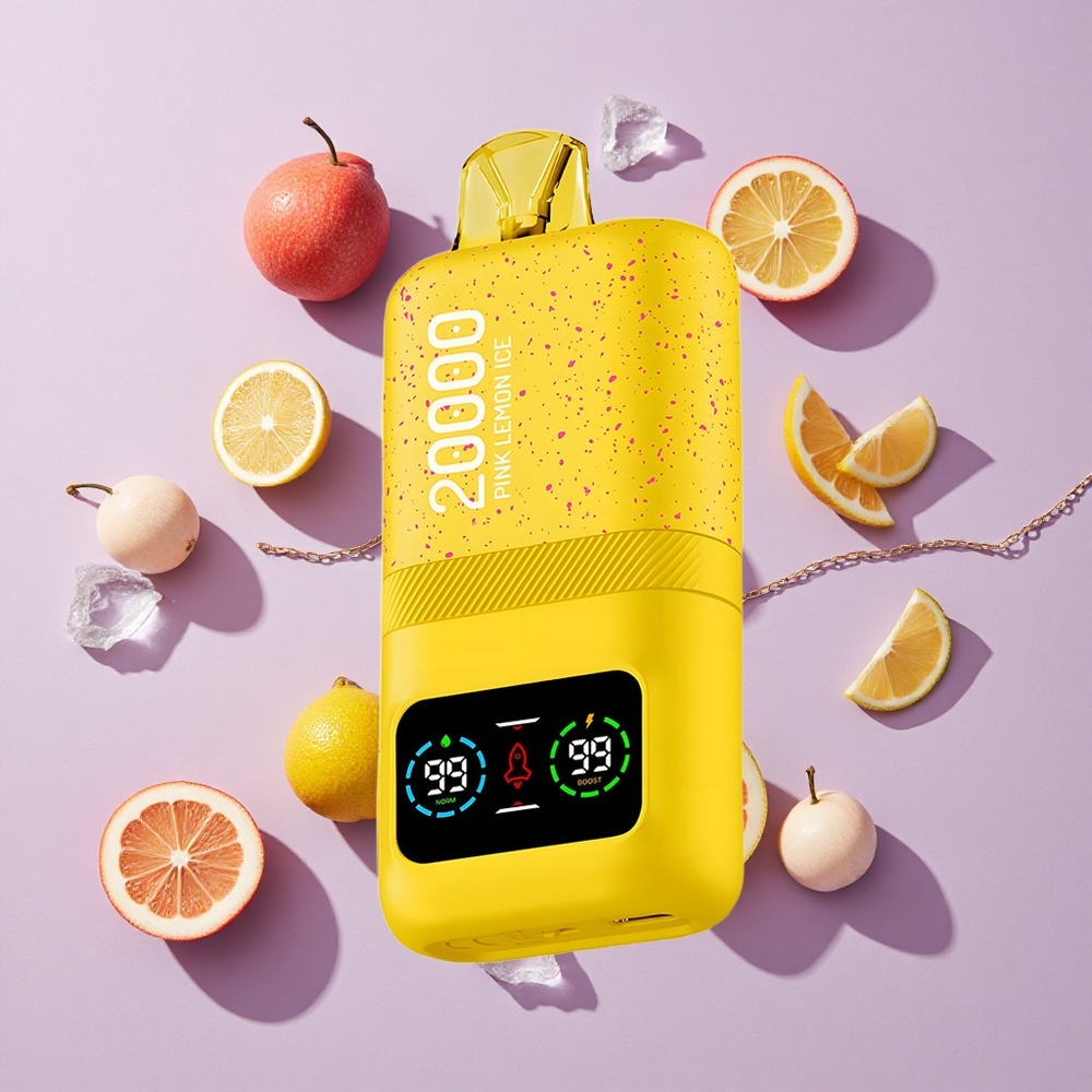 Rózsaszón citromjég Aivono Aim Magic 20000 Puffs eldobható e-cigaretta 26ml E-liquid és 600mAh Akku