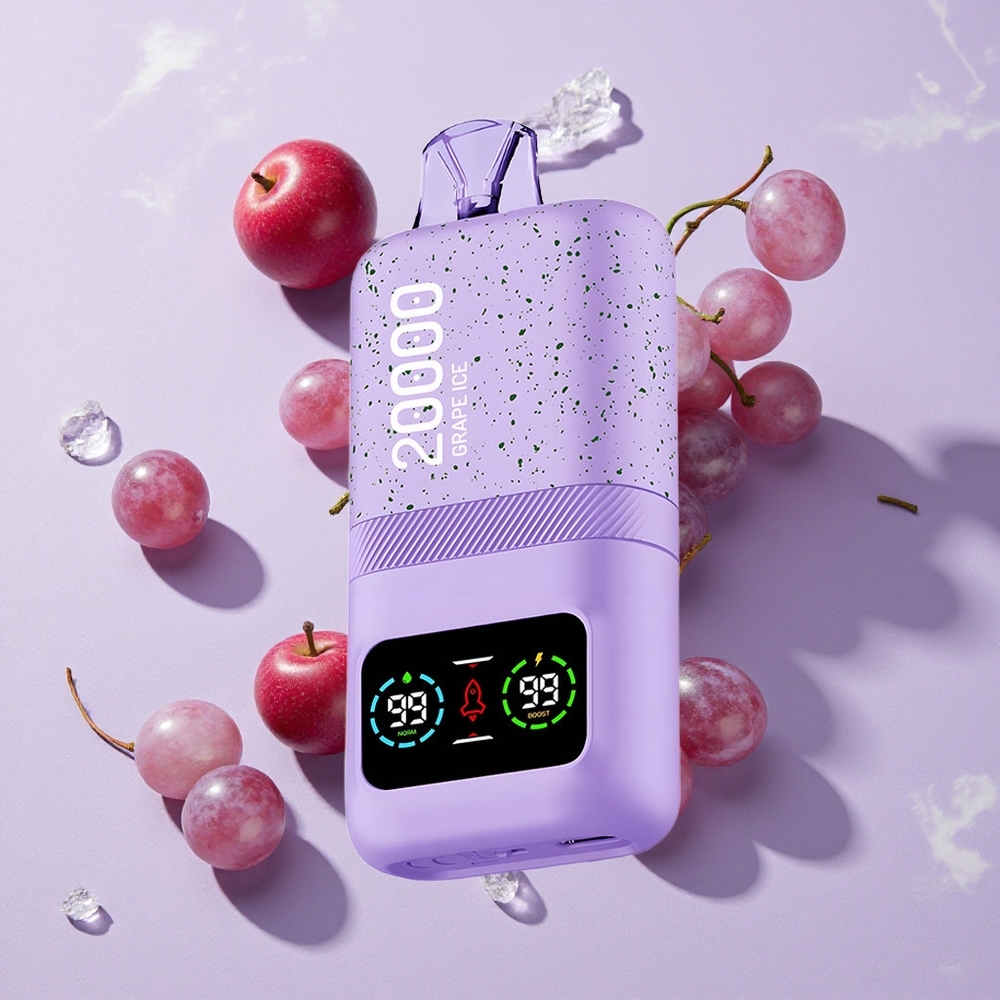 Szőlő Jég Aivono Aim Magic 20000 Puffs eldobható e-cigaretta 26ml E-liquid 600mAh Akkumulátor