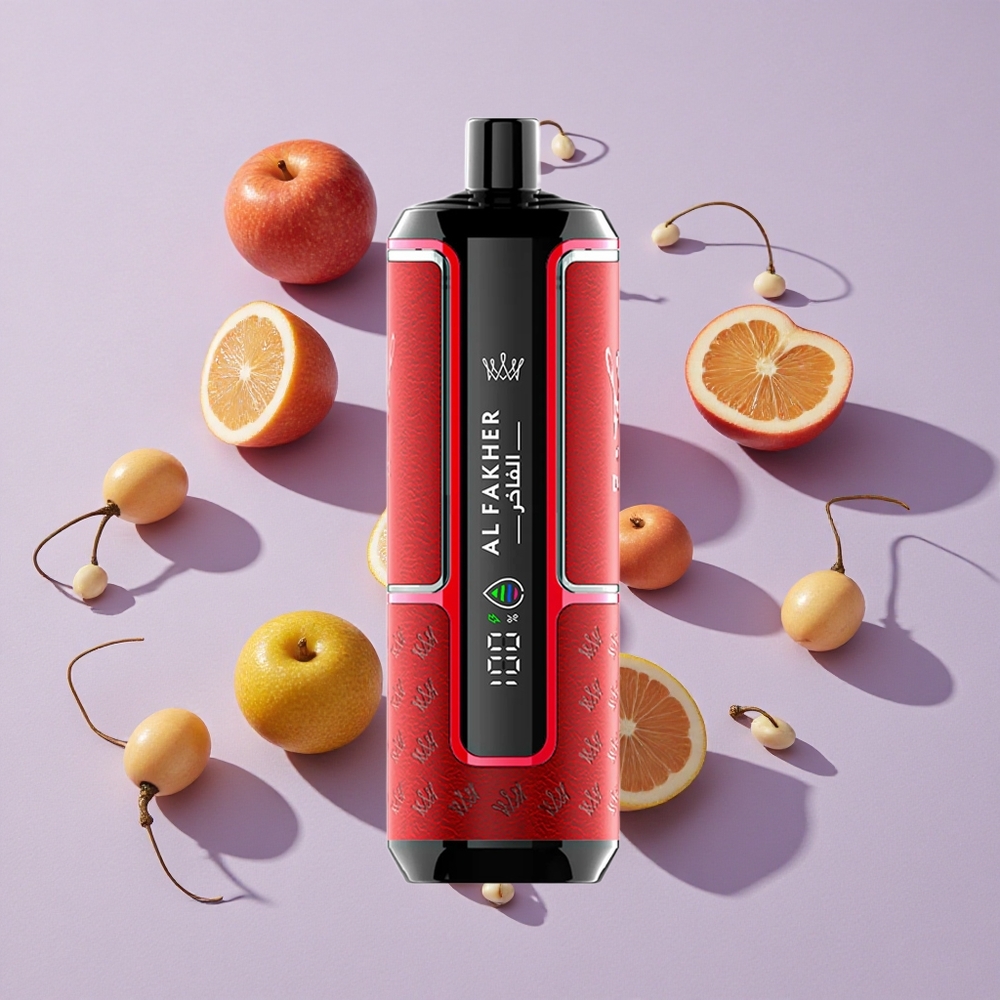 Al Fakher Crown Bar Hypermax Eldobható Vape Készlet 15K Hubba, 22 ml E-liquid kapacitás, 15 000 slukk