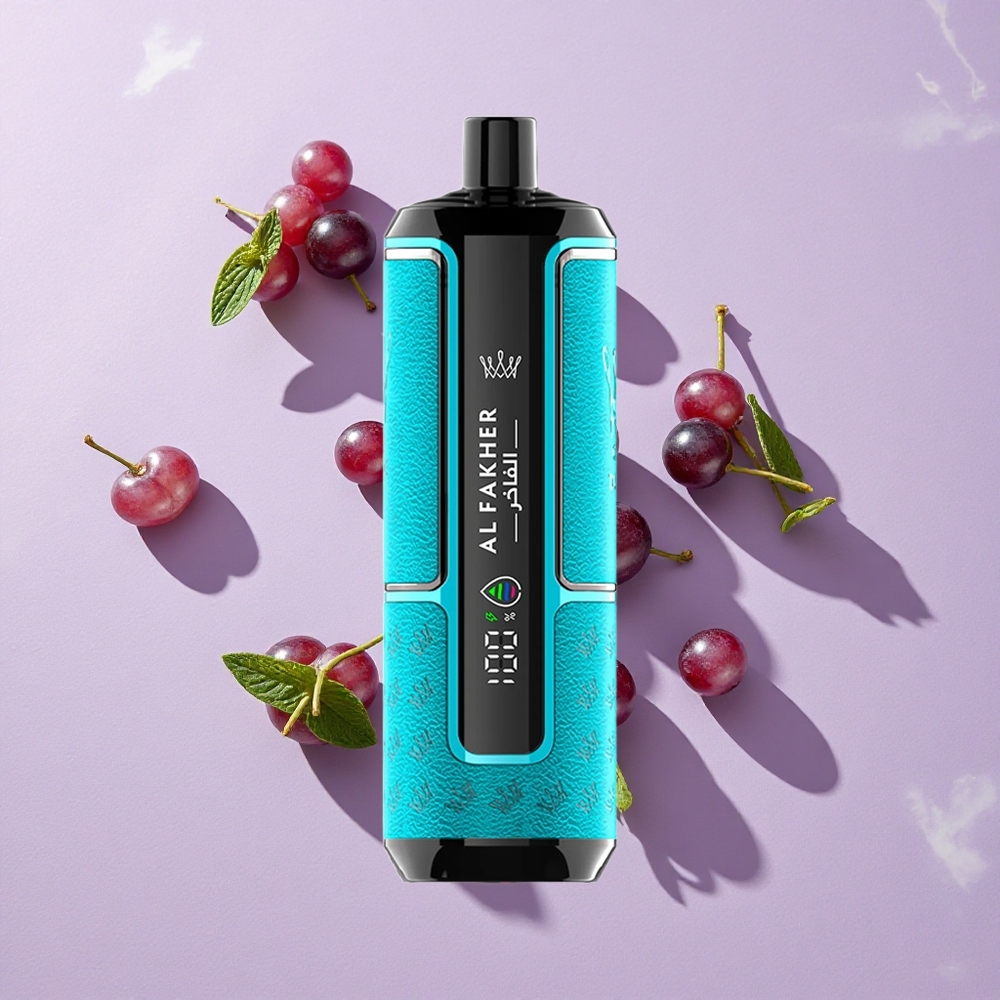 Feketeribiz Menta Al Fakher Crown Bar 15K Hypermax Eldobható Vape Kit – 22ml E-Liquid Kapacitás, 15 000 Puffs