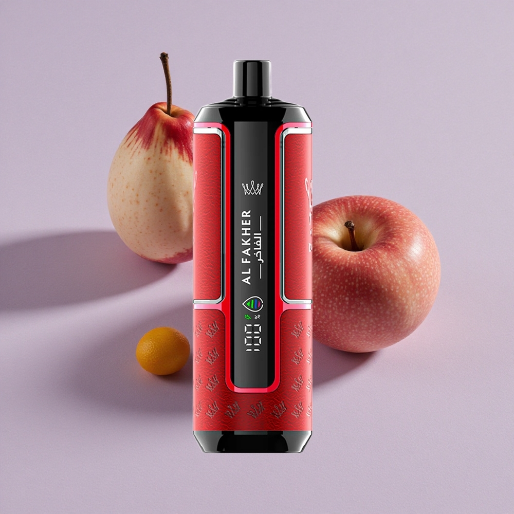 Két Alma Al Fakher Crown Bar 15 000 Puffs Hypermax Eldobható Vape Kit, 22ml E-Liquid Kapacitás, 600mAh Akku