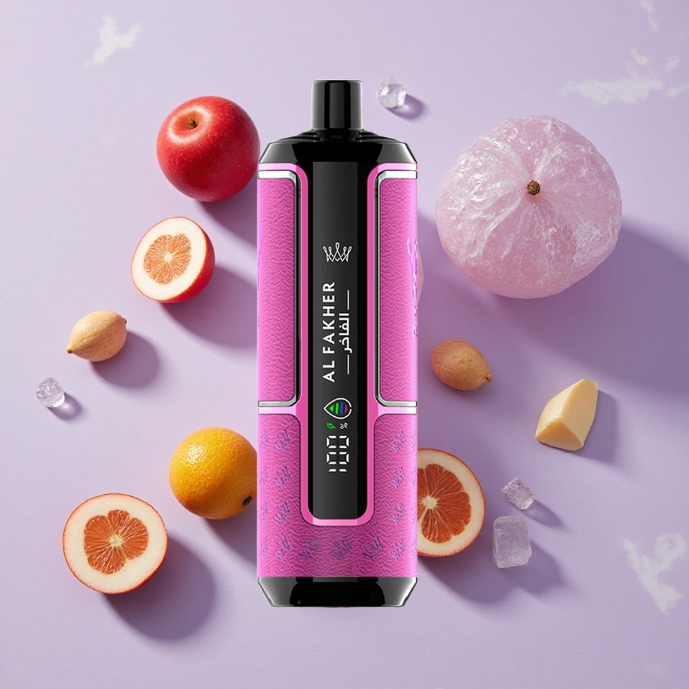 Luch Jég Al Fakher Crown Bar 15K Hypermax Eldobható E-cigaretta Készlet – 22ml E-likvidum, 15 000 Puffs