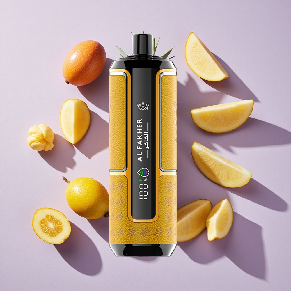 Mango Ananász Al Fakher Crown Bar 15K Hypermax Eldobható Vape Készlet – 22ml E-Liquid Kapacitás, 15 000 Puffs