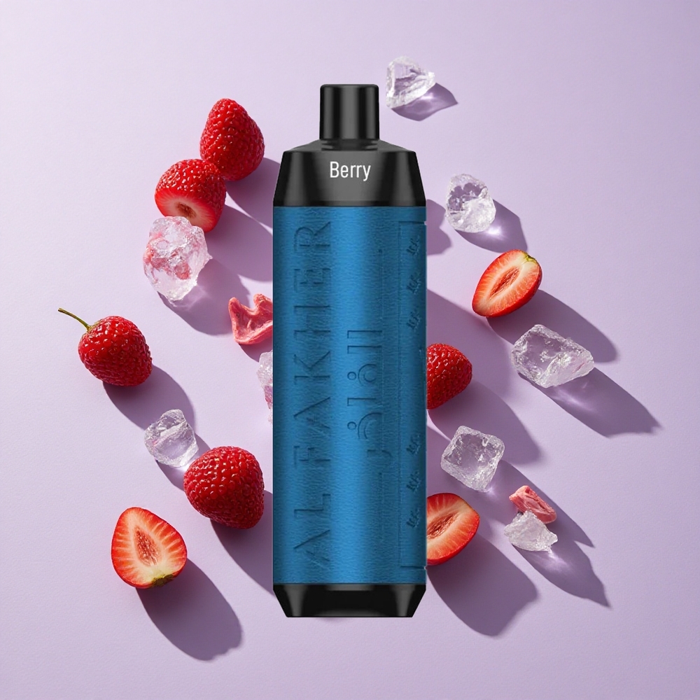 Bogyós Jég Al Fakher Crown Bar 8000 Crystal Eldobható Vape 8000 Puffs 18ml e-Liquid Tartály 5mg Nikotin Tartalom