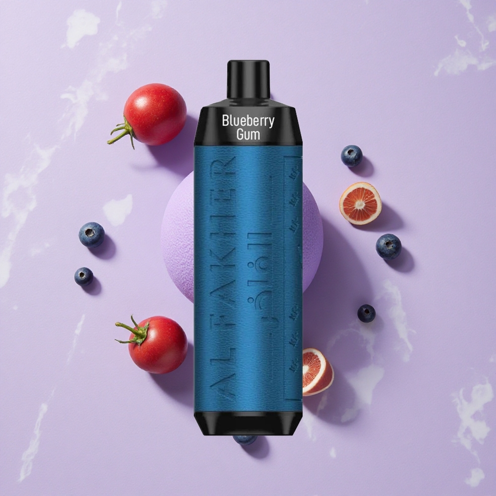 Borovilágos Al Fakher Crown Bar 8000 8000 slukk USB Type-C töltőkábel 18ml e-liquid kapacitás