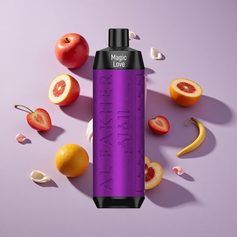 Varázslatos Szerelem Al Fakher Crown Bar 8000 Crystal Eldobható Vape 18ml e-Liquid Kapacitás 8000 Belszívás