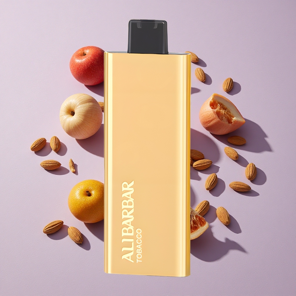 Dohány Alibarbar Pandora 7000 Puffs Eldobható E-cigaretta, 17 ml e-liquid kapacitás, 1.0 Ohm tekercsellenállás