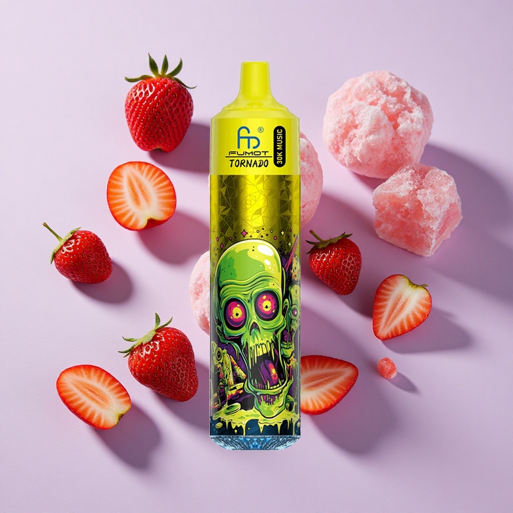 Eperjég Fumot Randm Tornado 30000 puffs elszívható e-cigaretta, 30mL előre töltött e-liquid, 600mAh tölthető akkumulátor