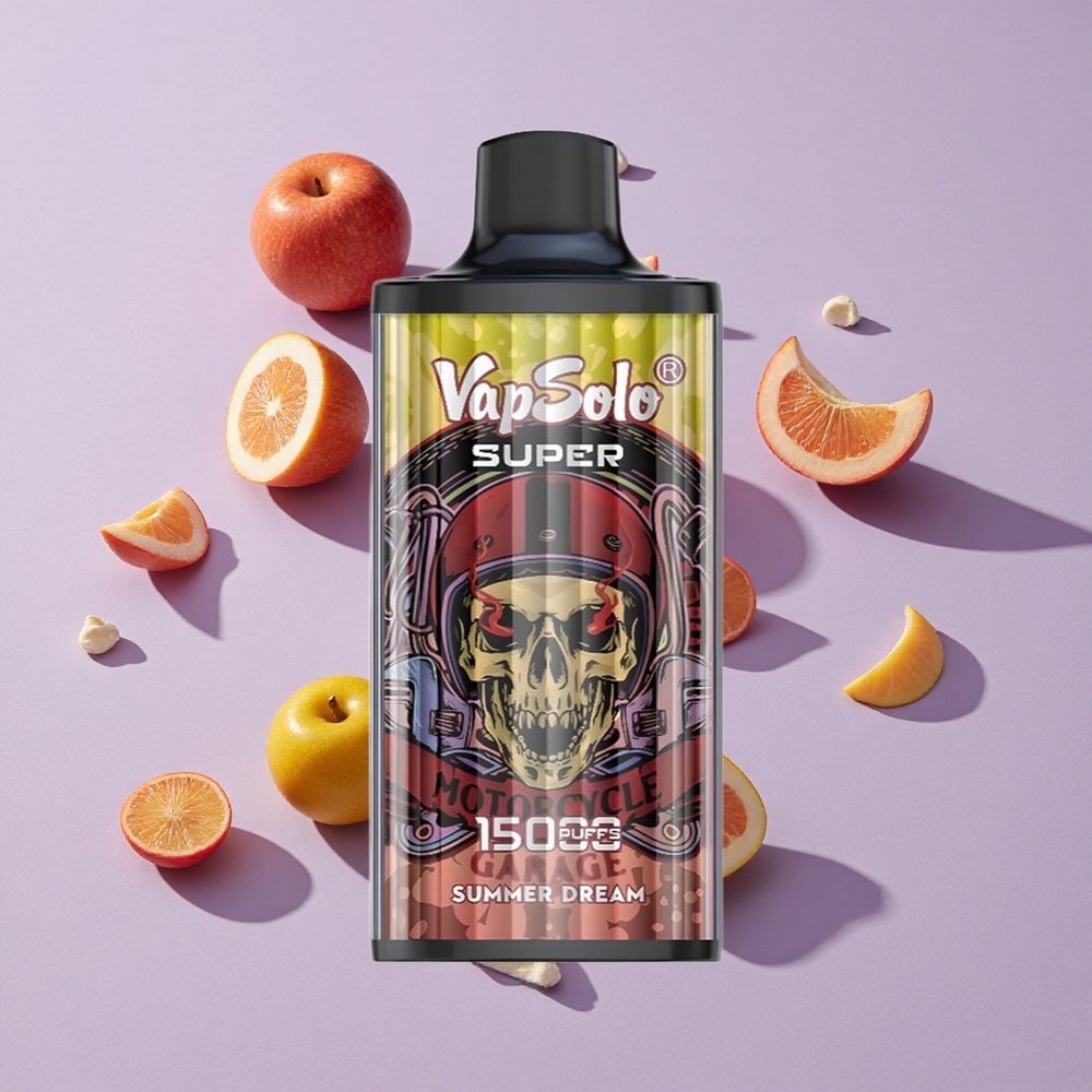 Nyári Álom Vapsolo Super 15000 Puffs eldobható e-cigaretta, 15000 Puffs, 40ml e-liquid
