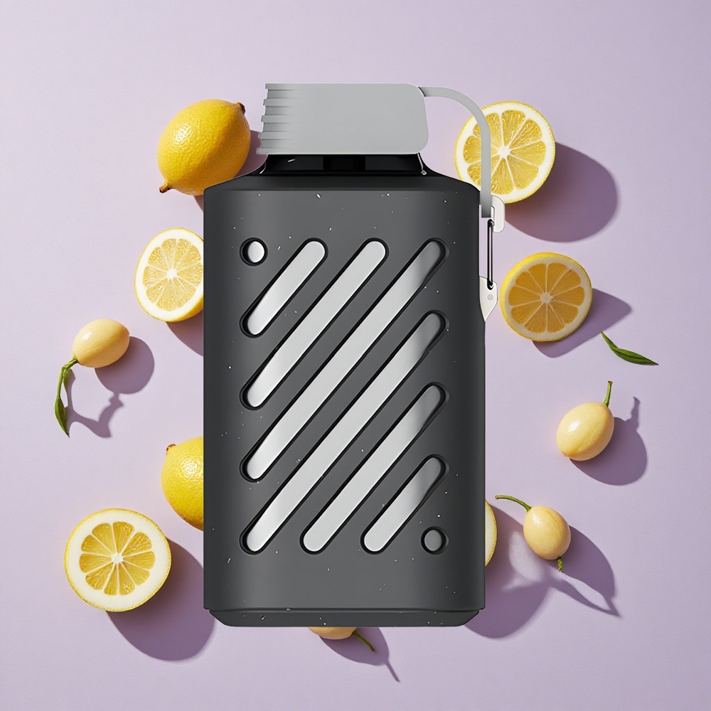 Citrom Menta VOZOL GEAR 10000 Eldobható E-cigaretta 10000 Puffs 20 ml E-liquid kapacitás 20/50mg/ml Nikotin