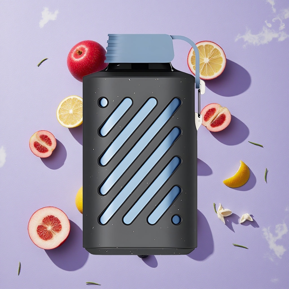 Kék Málna Citrom VOZOL GEAR 10000 Eldobható E-cigaretta 10000 Puffs 20 ml E-liquid Kapacitás