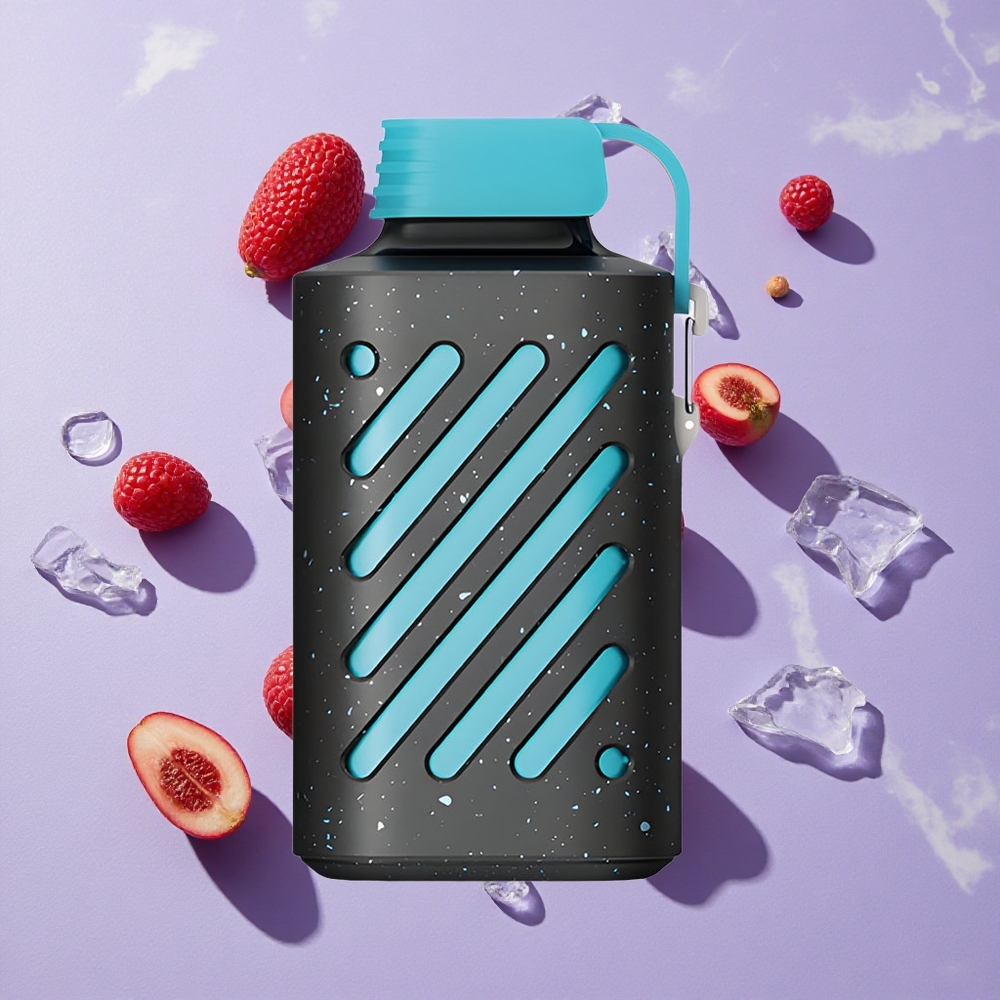Kék Málna Jég VOZOL GEAR 10000 Eldobható E-cigaretta 10000 Puffs 20 ml E-liquid-kapacitás