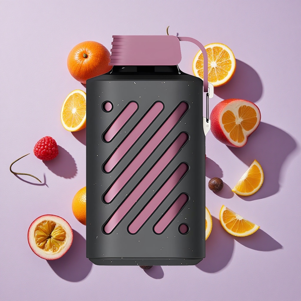 Málna Passiógyümölcs Mandarin VOZOL GEAR 10000 eldobható e-cigaretta 10000 Puffs 20 ml e-liquid kapacitás