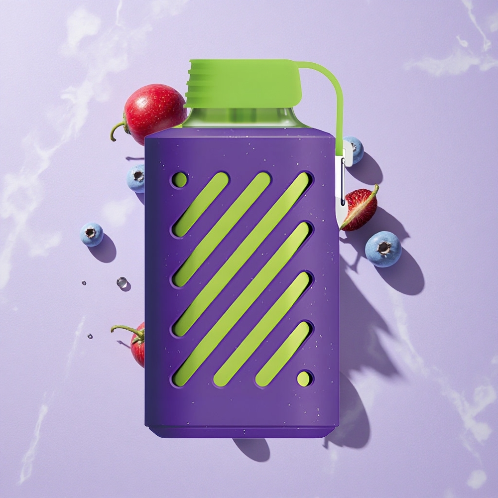 Áfonya Jég VOZOL GEAR 10000 Eldobható E-cigaretta 10000 Puffs 20 ml E-liquid Kapacitás 500mAh Akkumulátor Kapacitás