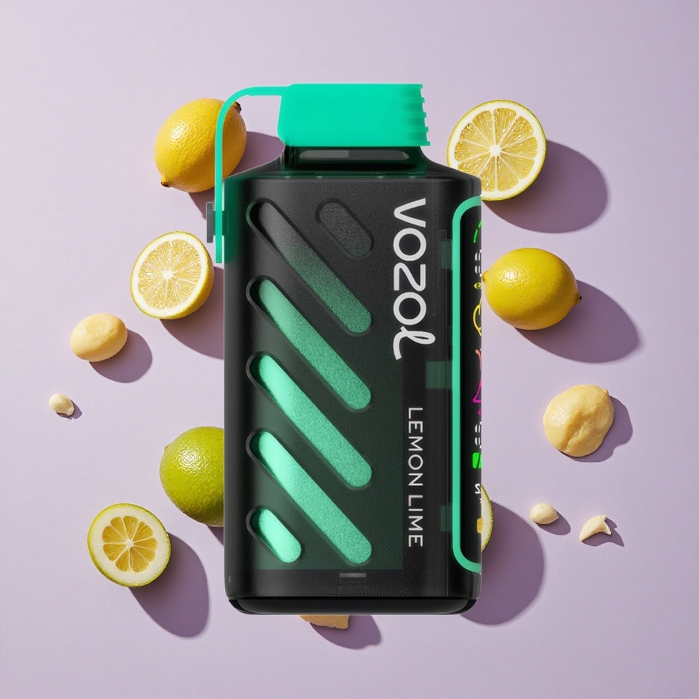 Citrom-Lime VOZOL Gear Power 20000 Puffs ECO Mód Puffok, 20mL Előre Töltött E-liquid