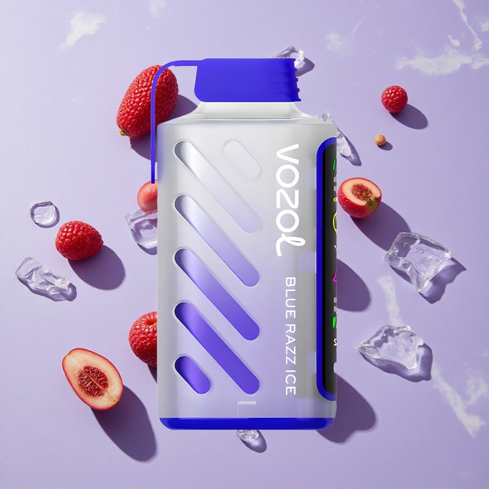 Kék Málna Jég VOZOL Gear Power 20000 Puffs Eldobható E-cigaretta, 20mL előre töltött e-liquid, 5%-os nikotin (50mg)