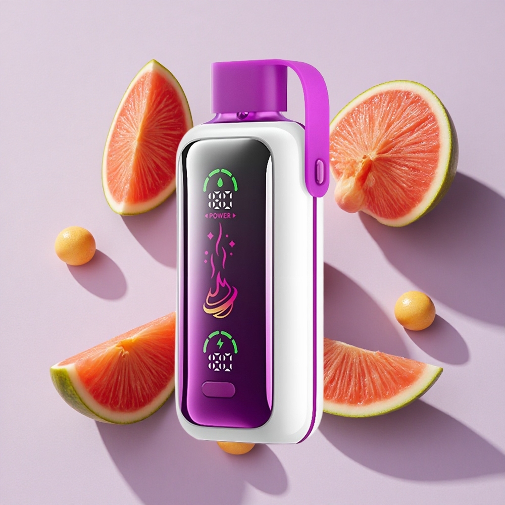 Barack (Peach) Mango (Mango) Görögdinnye (Watermelon) VOZOL Star 20000 Puffs eldobható e-cigaretta, 2,2" HD tükorkijelző