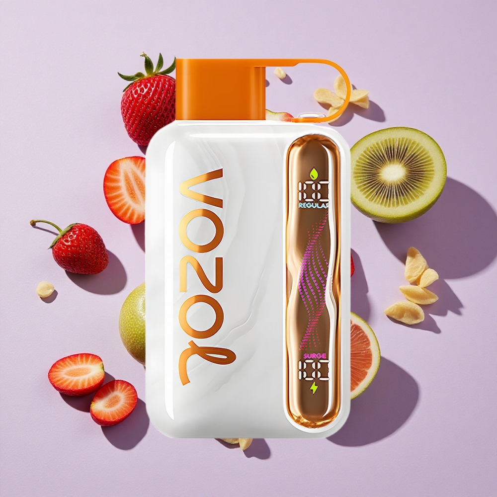 Eper-Kiwi VOZOL STAR 40000 Puffs eldobható e-cigaretta, 1000mAh akkumulátor, Type-C töltőport