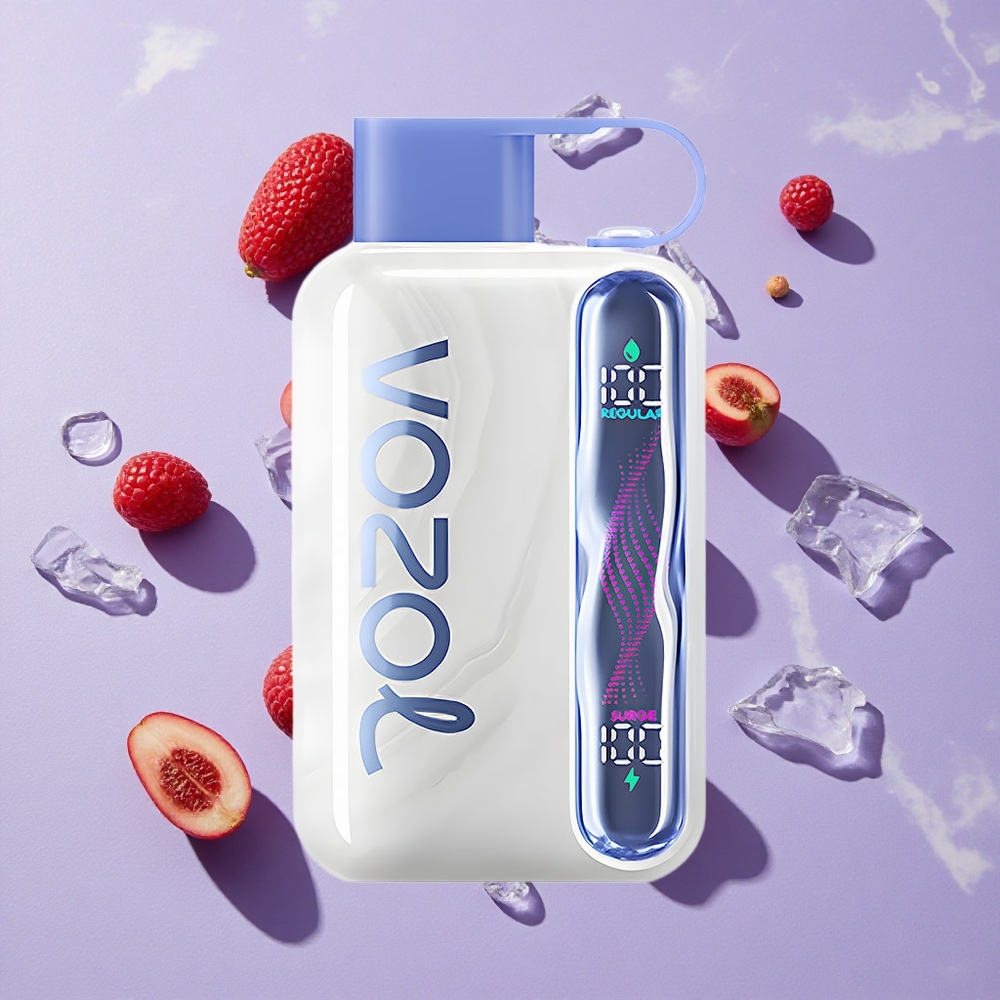 Kék Málna Jég ízkombináció VOZOL STAR 40000 Puffs 1000mAh Akkumulátor 20/50mg/ml Nikotinszint