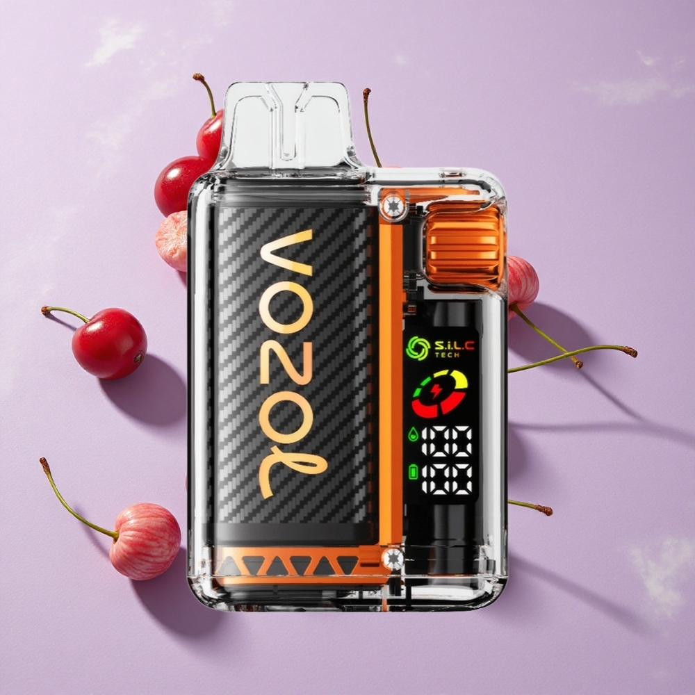 Cseresznyes Kóla VOZOL Vista 20000 Puffs 650mAh tölthető akkumulátor 2% nikotinerősség