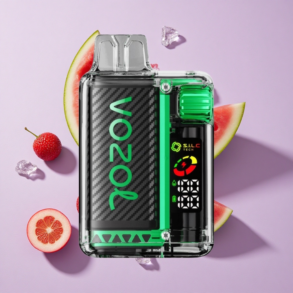 Görögdinnye Jég VOZOL Vista 20000 Puffs Elektromos Akkumulátor: 650mAh Nikotin Erősség: 2%