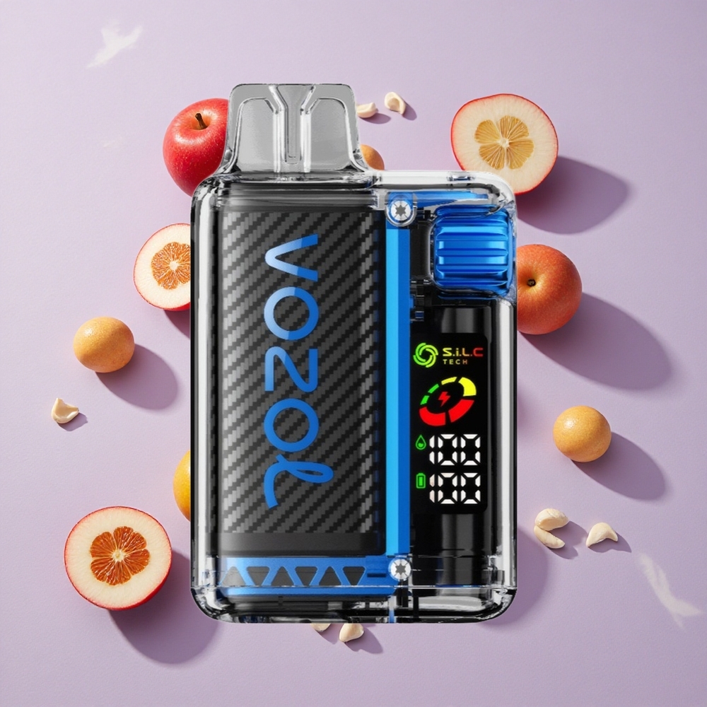 Mentol VOZOL Vista 20000 Puffs Eldobható E-cigaretta Vzbull, 650mAh feltölthető akkumulátor, 2% nikotinerősség