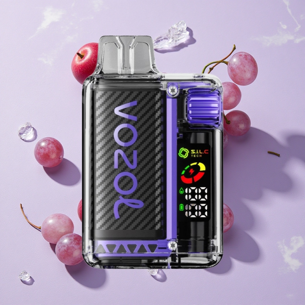 Szőlő Jég VOZOL Vista 20000 Puffs Eldobható E-cigaretta, 650mAh és 2% nikotin